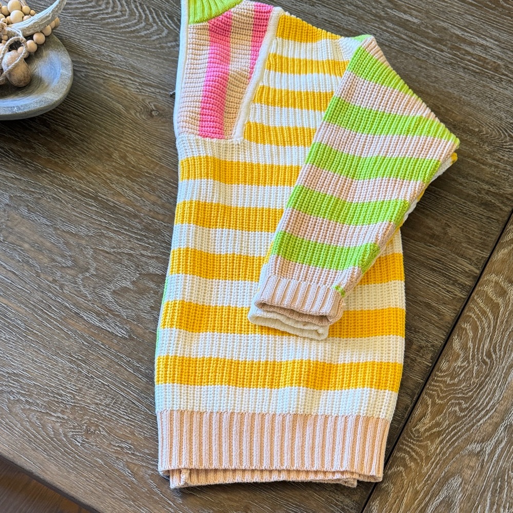 STAUD Multicolor Striped Sweater - Picture 2 of 4
